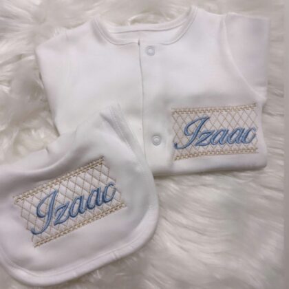 Faux Smocked Set