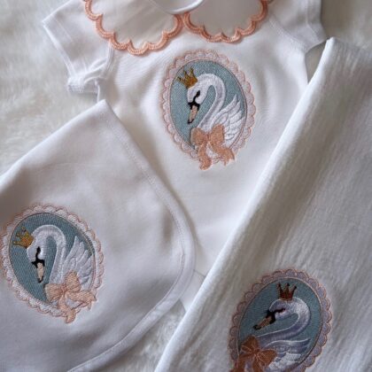 Swan Baby Set