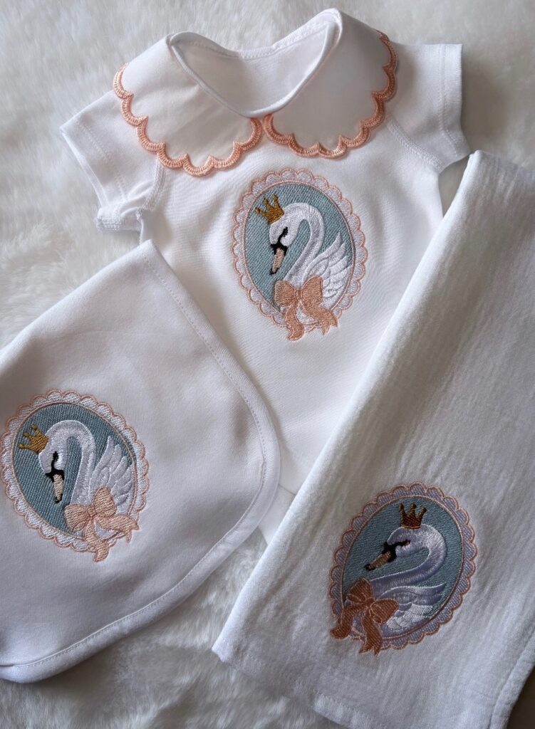 Swan Baby Set