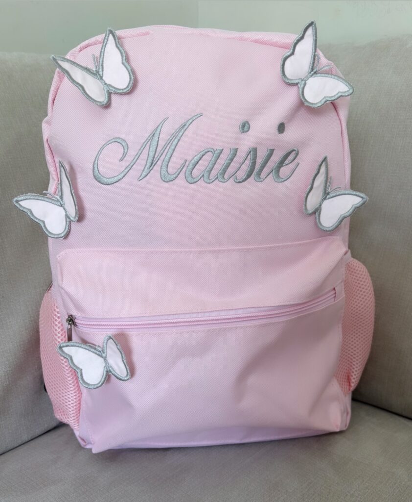 Butterfly backpack